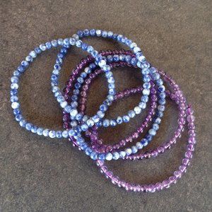 Stretch Micro-Bead Bracelets